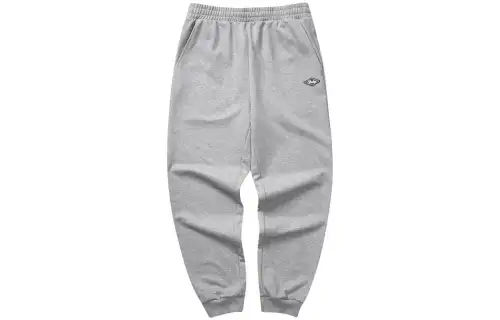 Skechers Colorful Knitted Sweatpants Unisex Medium Heather Gray