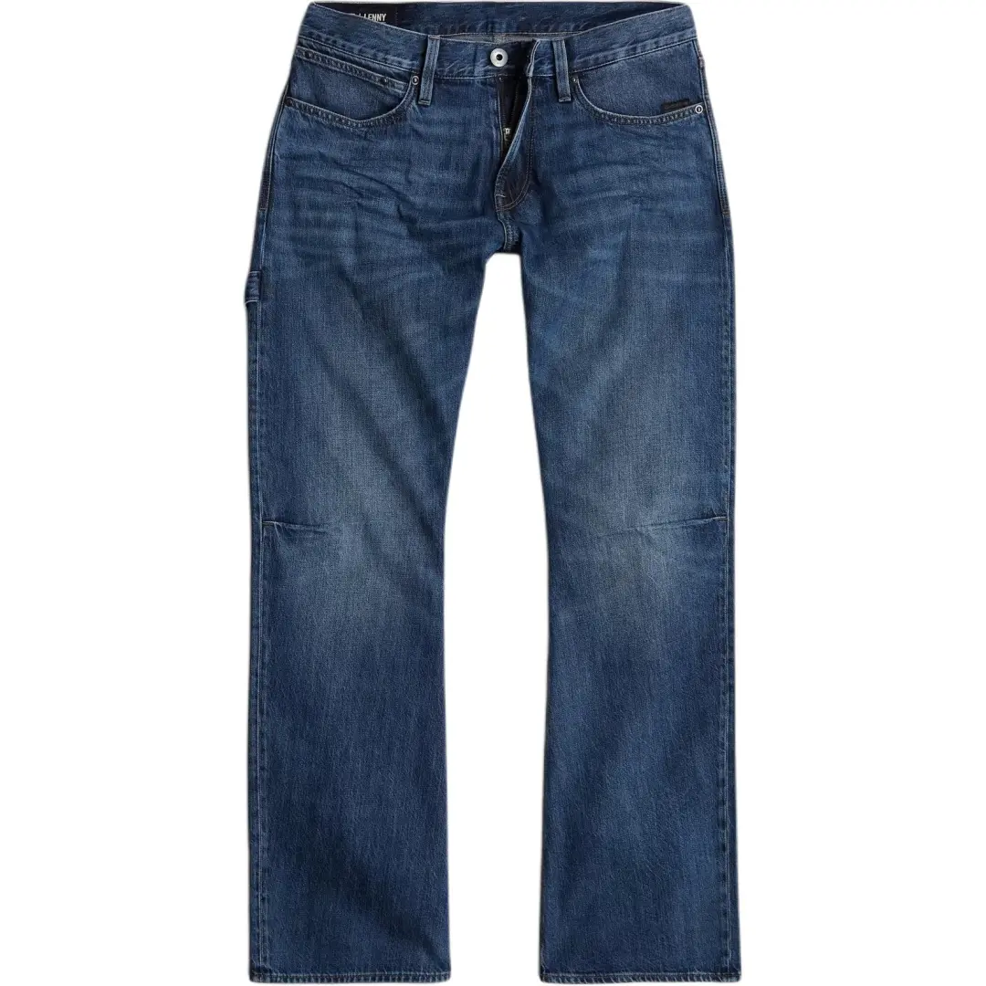G STAR RAW Jeans Men's Blue Moderate Flared Pants