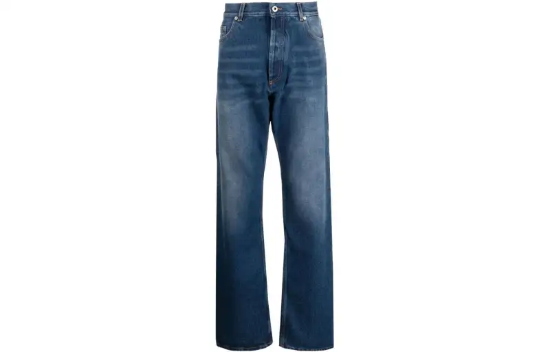 OFF WHITE Loose fit Straight leg Jeans