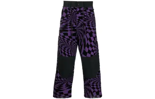 Vans Casual Pants Men's Black Purple