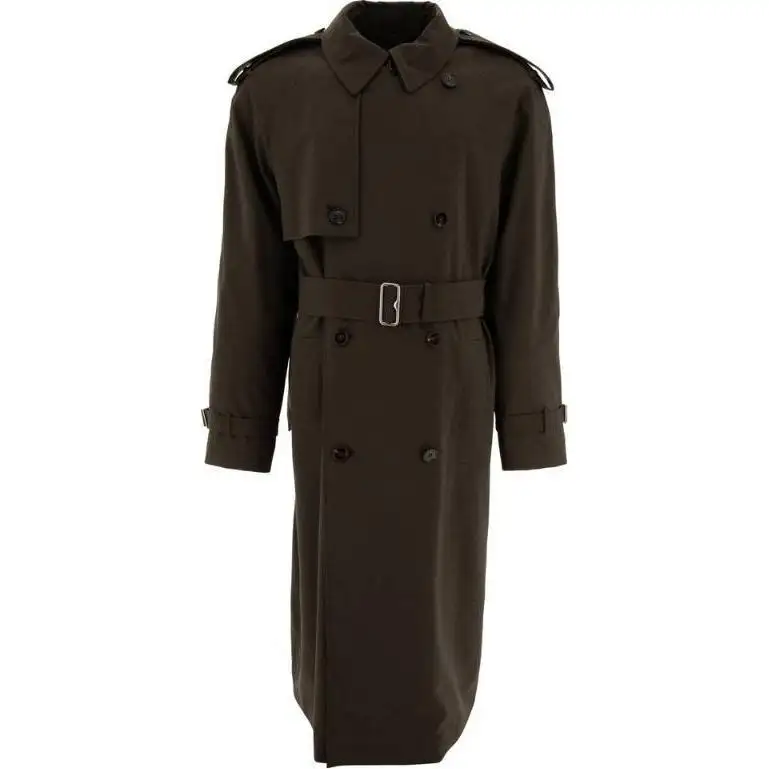 Burberry Belted Double Breasted Trench Coat