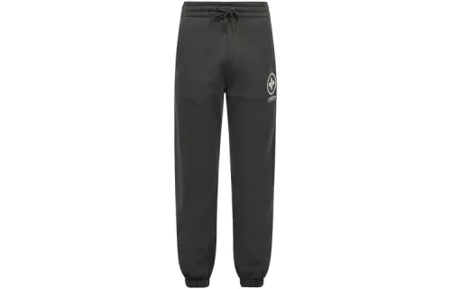 EVISU Knitted Sweatpants Men's Dark Charcoal Moderate Cuffed Pants