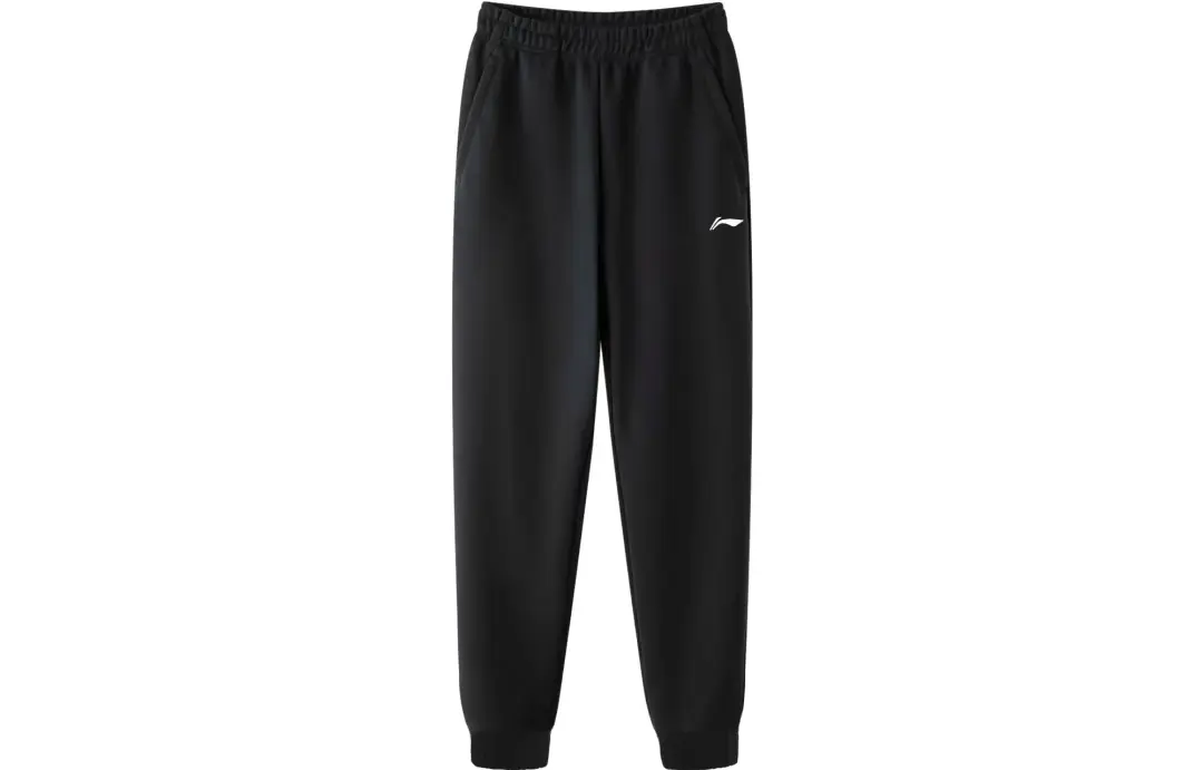 Li Ning Knitted Sweatpants Men's Black