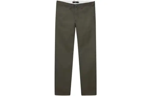 Vans Casual Pants Men's Army Green Moderate Straight Fit Pants