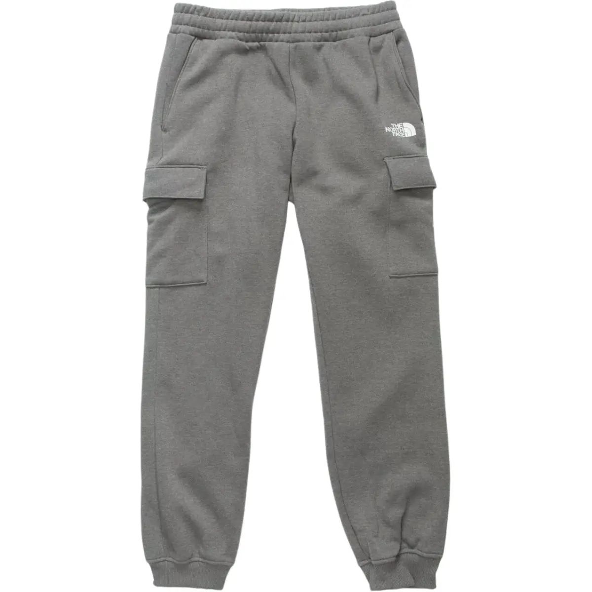 THE NORTH FACE Knitted Sweatpants Men's Gray Moderate Cuffed Pants