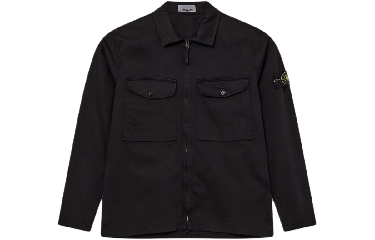 STONE ISLAND Jacket Men's Black
