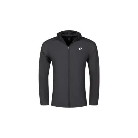 ASICS Jackets Men's Black Hooded Moderate Other
