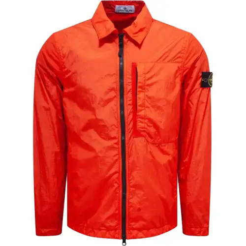 STONE ISLAND Crinkle Reps Compass badge Lightweight Jacket