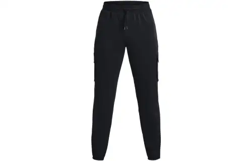 Under Armour Knitted Sweatpants Men's Black Moderate Cuffed Pants