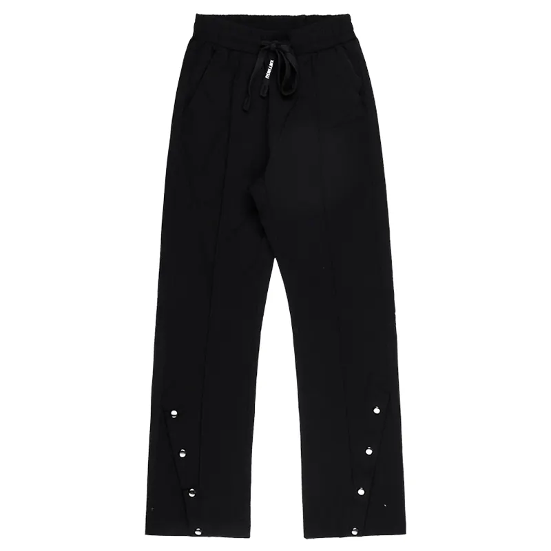 XINYINSU Casual Pants Unisex Black