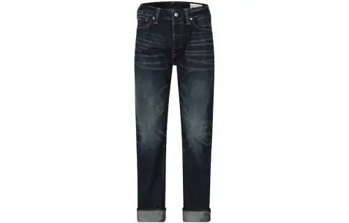 EVISU Jeans Men's Navy Blue Moderate Straight Fit Pants
