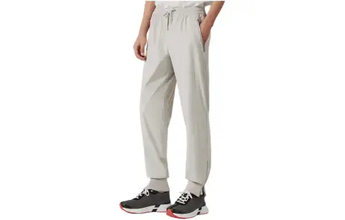 HERMES Knitted Sweatpants Men's Mist White