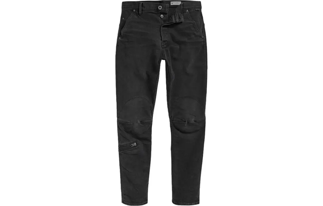 G STAR RAW Jeans Men's Gray Black Moderate Straight Fit Pants