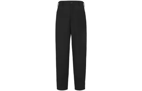 UNIQLO SS22 Solid Color Casual Pants Men's Black