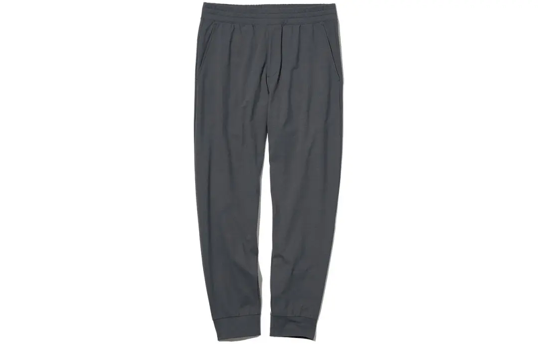 UNIQLO Knitted Sweatpants Unisex Stone Gray