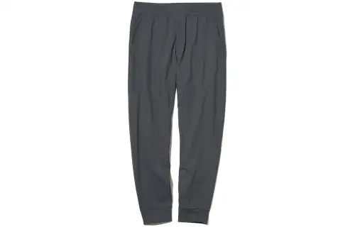 UNIQLO Knitted Sweatpants Unisex Stone Gray