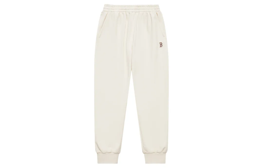MLB Knitted Sweatpants Unisex Beige