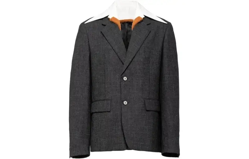 PRADA Jackets & Coats Men's Dark Gray