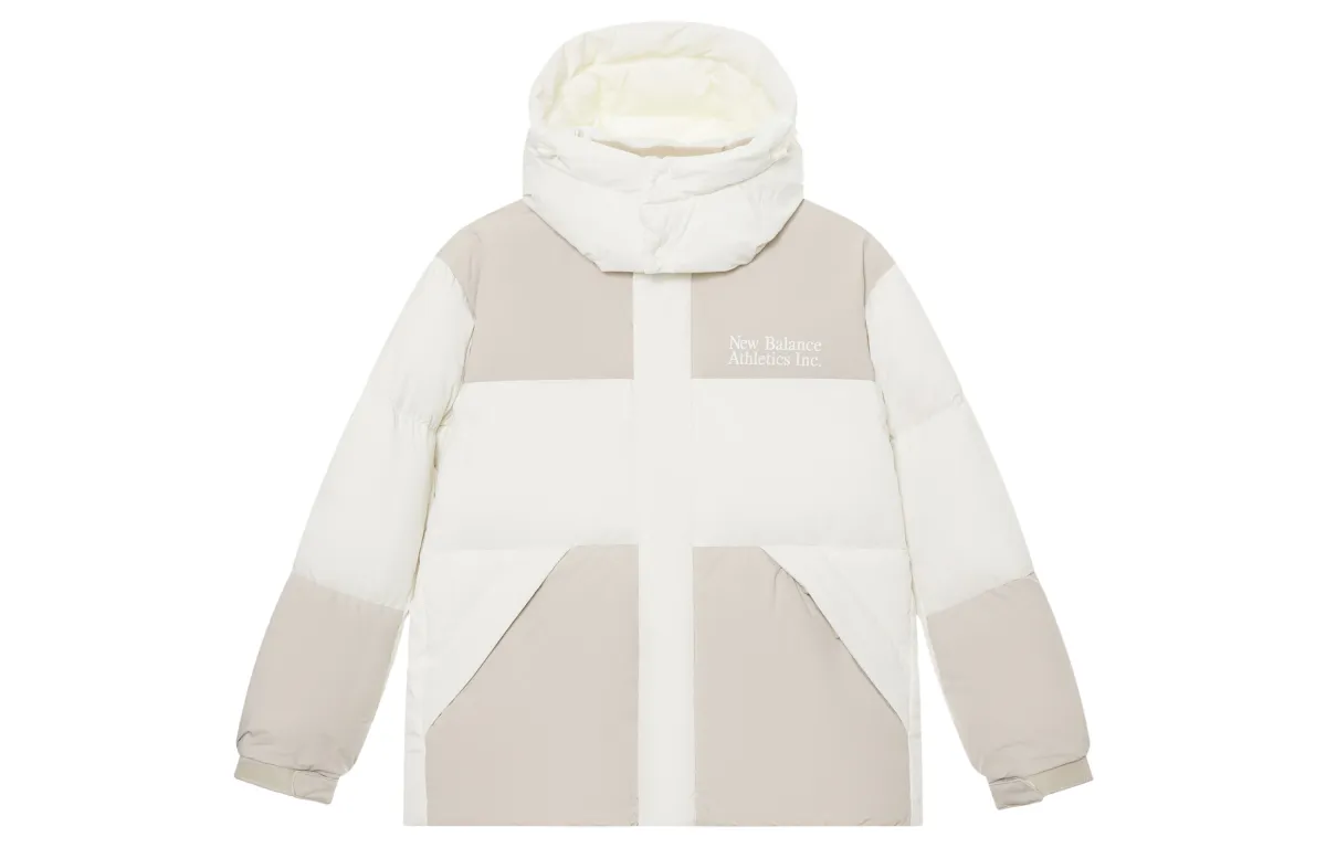 New Balance Retro Sports Down Jacket Unisex White/Ecru