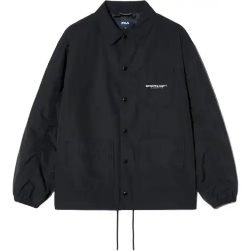FILA Jackets & Coats Unisex Black