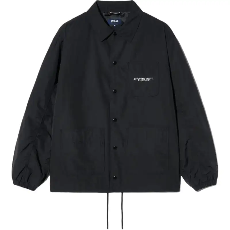 FILA Jackets & Coats Unisex Black