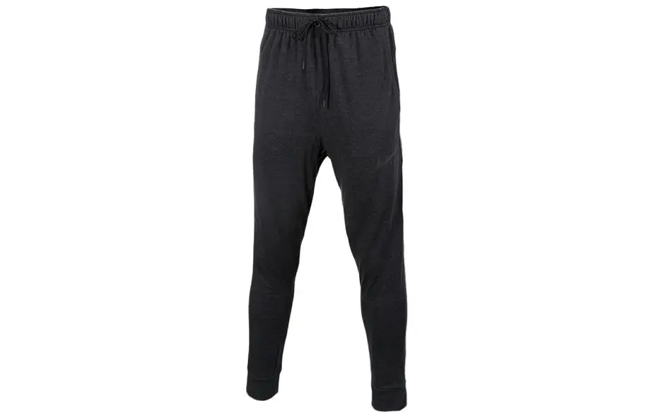 Nike Knitted Sweatpants Men's Black Moderate Cuffed Pants