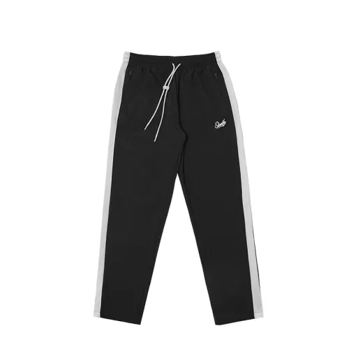 Slamble Knitted Sweatpants Unisex Thin Straight Fit Pants