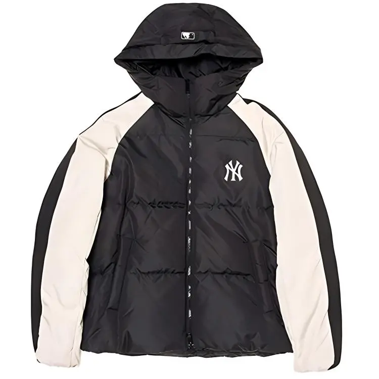 MLB Varsity New York Yankees Down Jacket Unisex Black