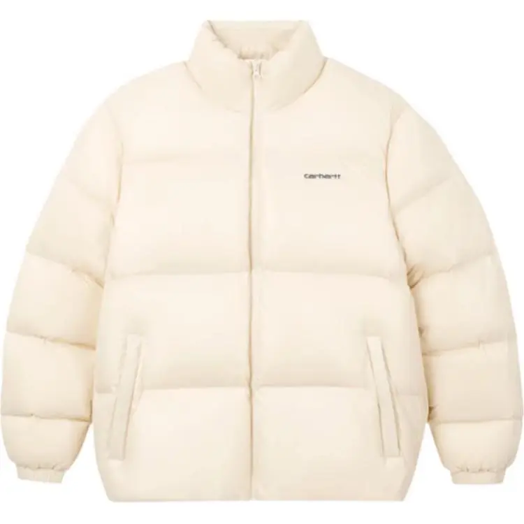 Carhartt WIP Down Jacket Men's Beige Yellow
