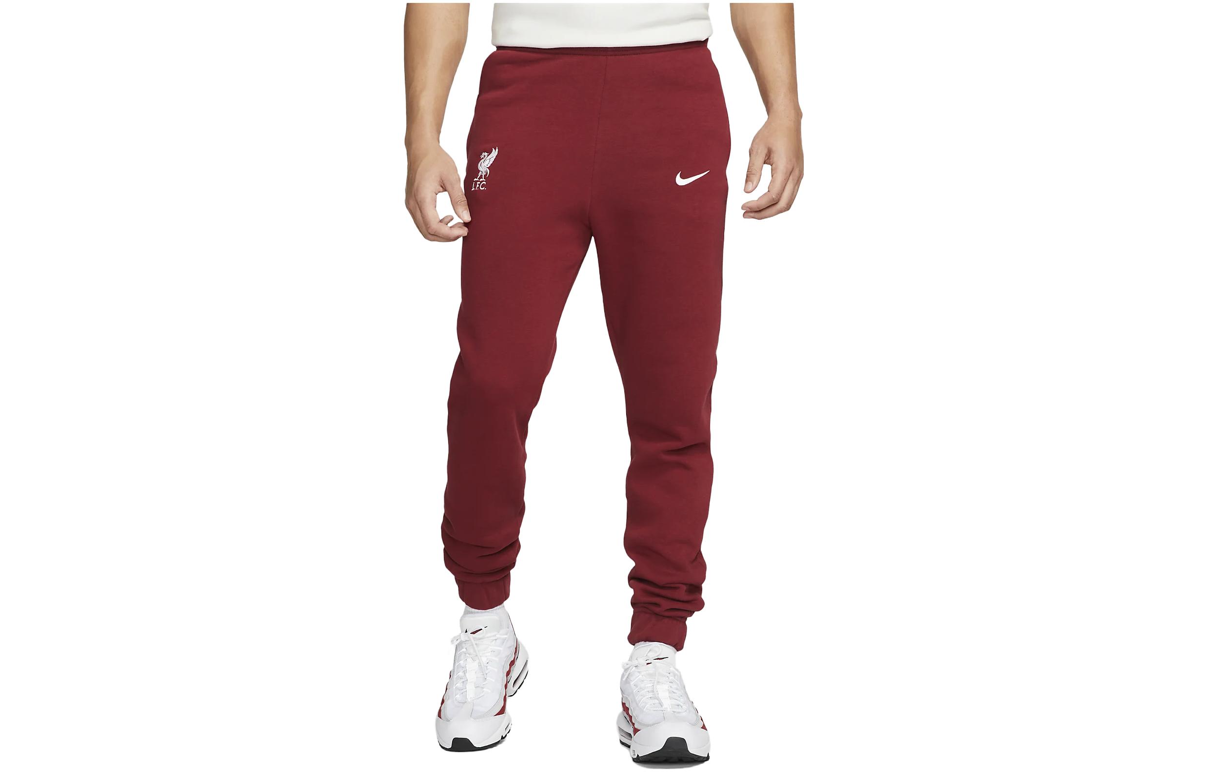 Nike Knitted Sweatpants Men's Red Moderate Other