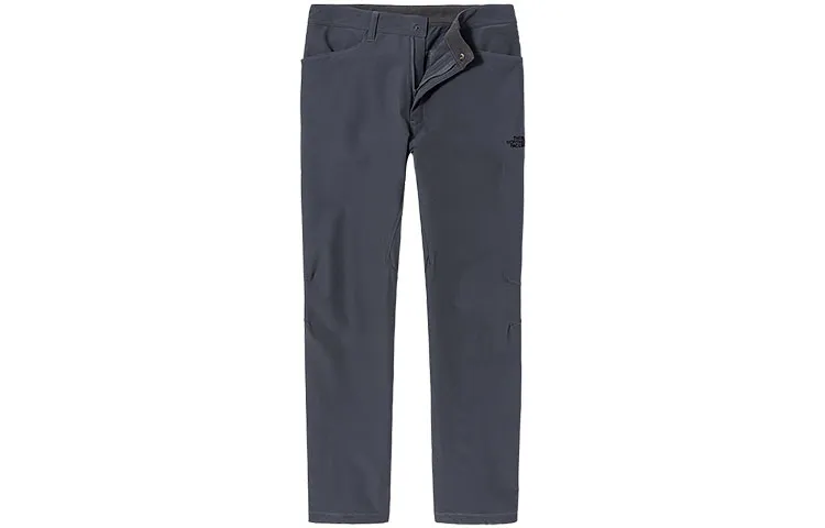 THE NORTH FACE Casual Pants Men's Gray Moderate Straight Fit Pants