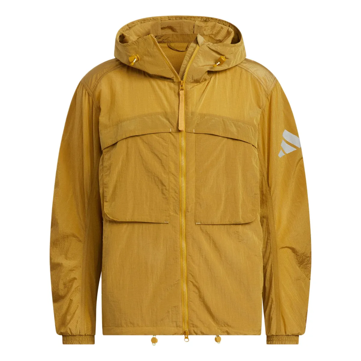 Adidas CITY ESCAPE SHINY KWRINKLE RIPSTOP Jacket Men's Soft Bronze