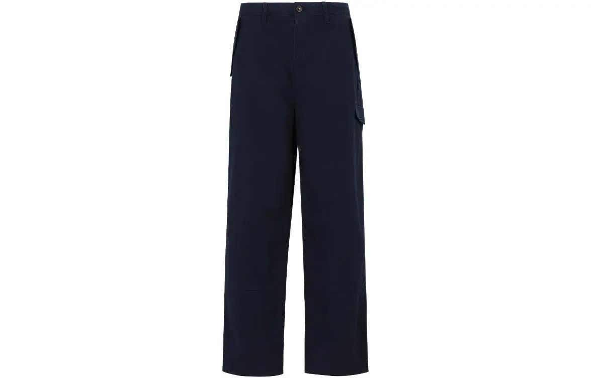 Timberland Casual Pants Men's Blue Moderate Straight Fit Pants