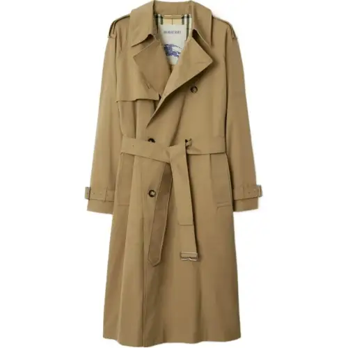 Burberry Gabardine-weave Trench Coat