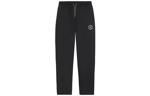 Li Ning Casual Pants Men's Black Moderate Straight Fit Pants