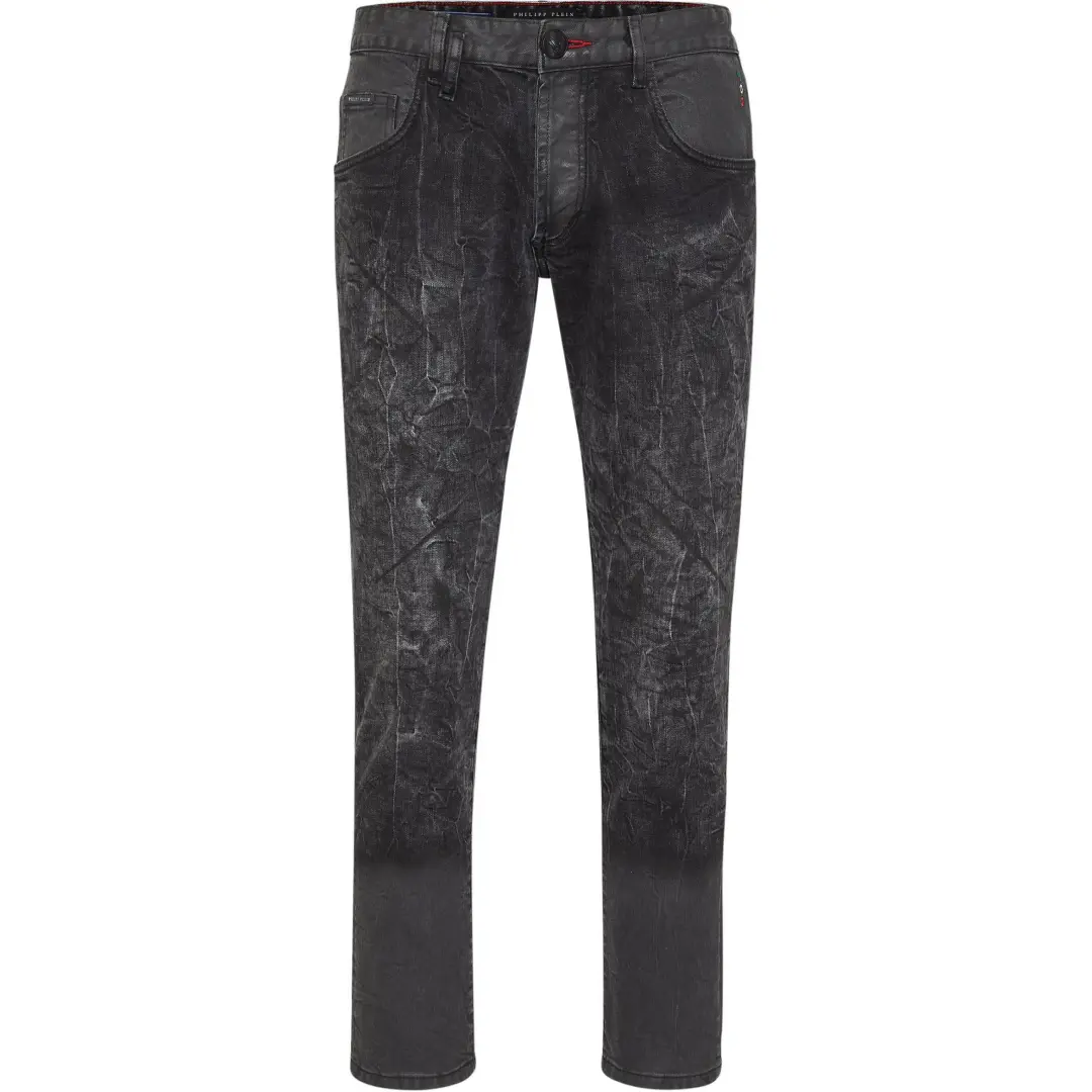PHILIPP PLEIN Skull Mid rise Skinny Jeans