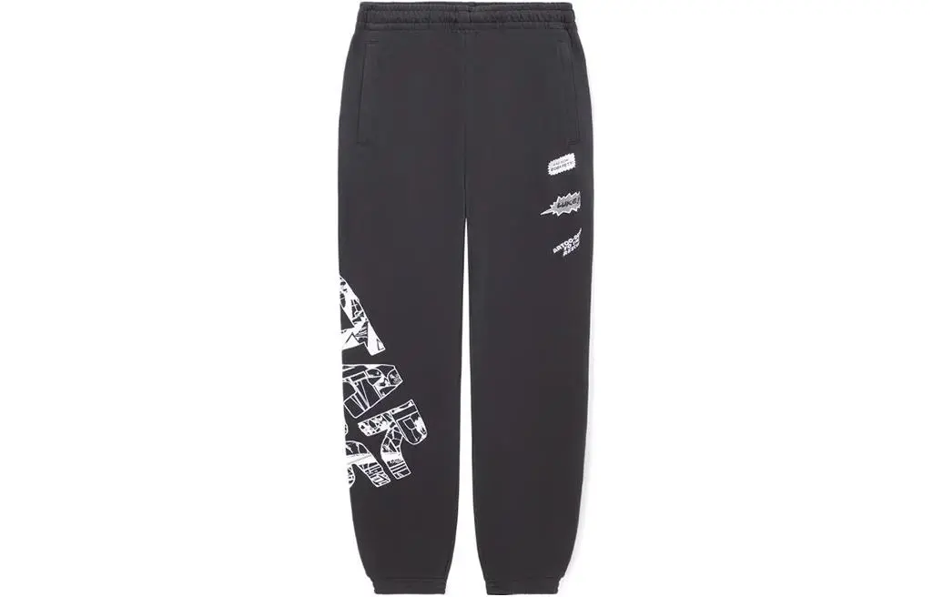 Li Ning Sports Life Collection Knitted Sweatpants Men's Black