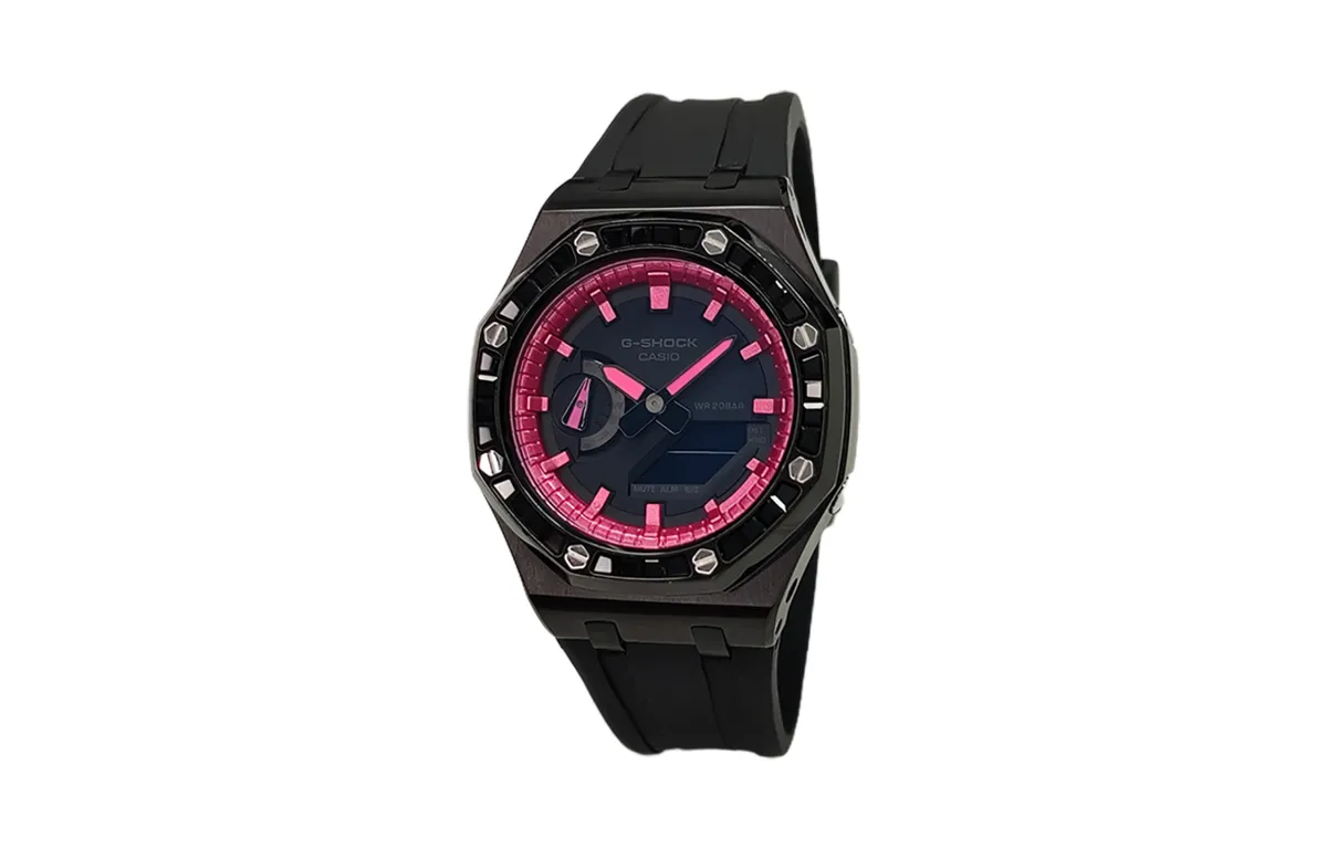 CASIO Custom Collection Quartz Movement Watch Men's Watches Black Dial