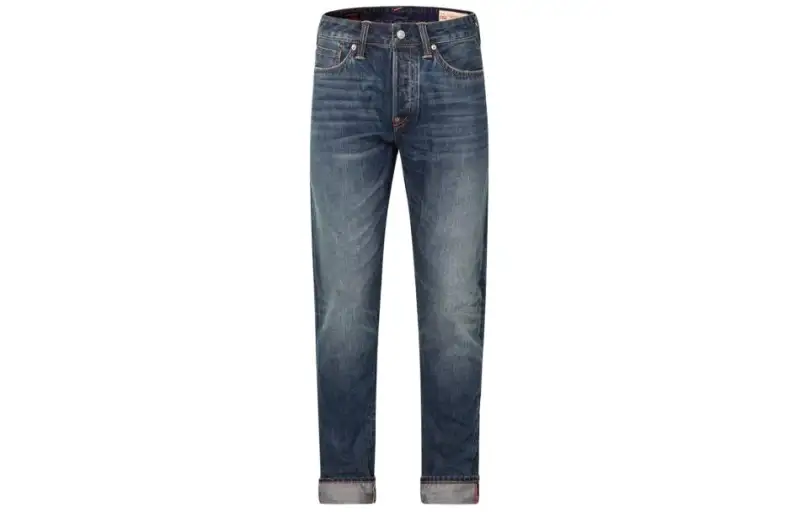 EVISU SS24 Jeans Men's Denim Blue