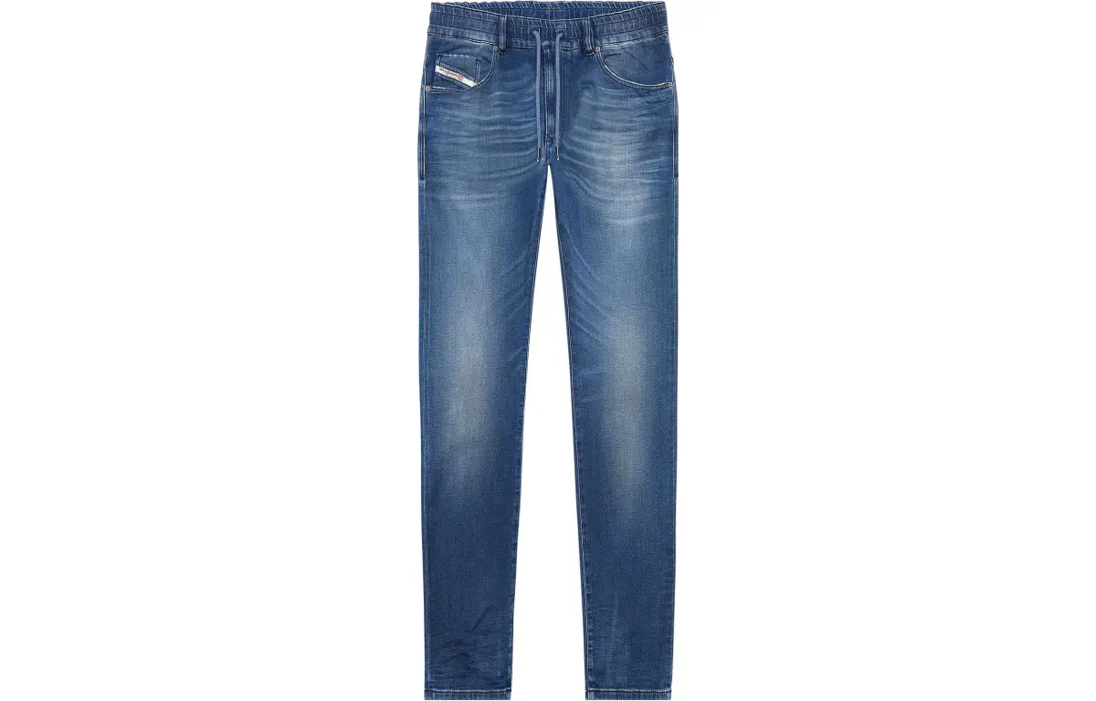DIESEL D-Krooley Drawstring Waistband Jeans