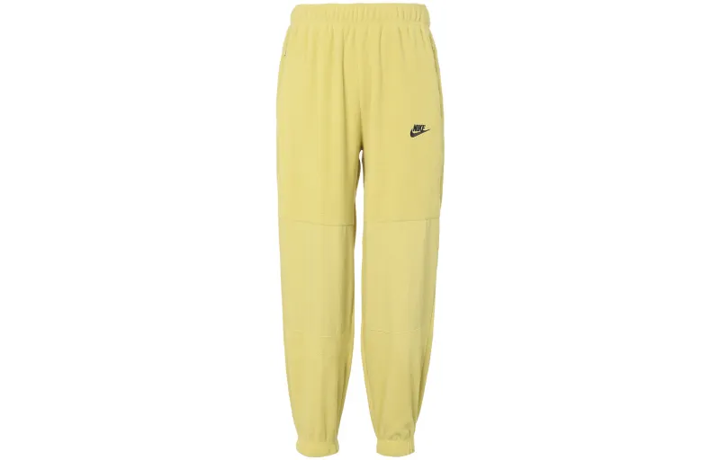 Nike Knitted Sweatpants Men's Light Gold
