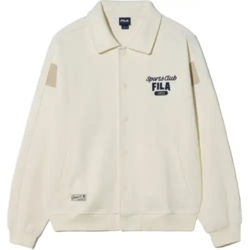 FILA Jackets & Coats Unisex Beige
