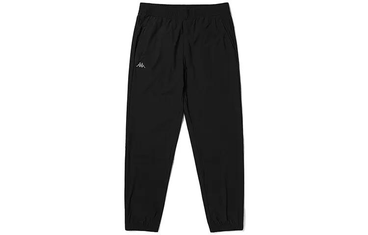 Kappa Knitted Sweatpants Men's Moderate Straight Fit Pants