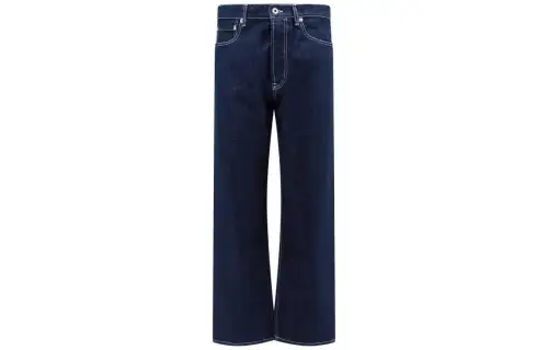 KENZO Asagao Mid-rise Straight-leg Jeans