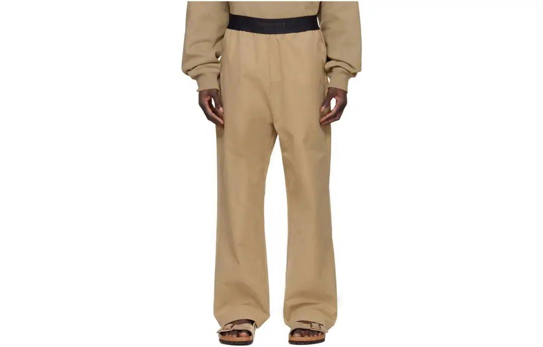 Fear Of God Essentials SS22 Casual Pants Men's Oak Brown