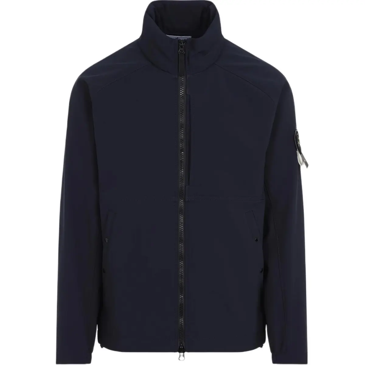 STONE ISLAND High Neck Zipped Jacket