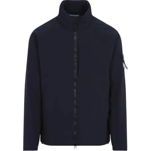 STONE ISLAND High Neck Zipped Jacket