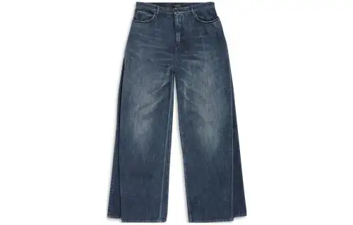 Balenciaga Jeans Loose Fit Unisex Dark Blue