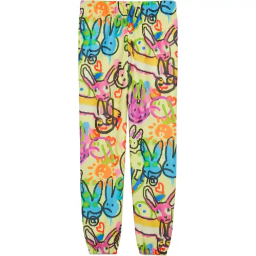 GUCCI Bunny Print Jersey Pants