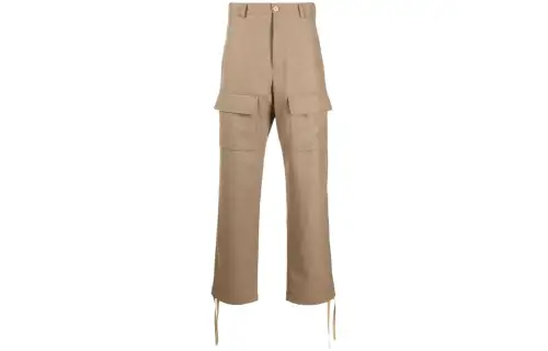 KENZO Floral Button Cargo Pants